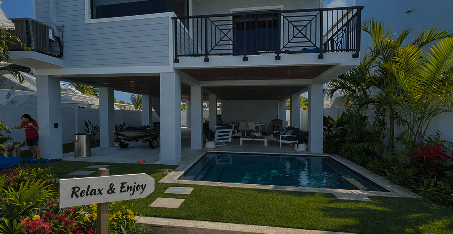 Waterfront villa